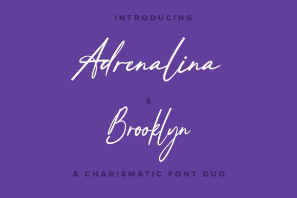 Adrenalina X Brooklyn: A Font That Breathes Life Into Your Creations