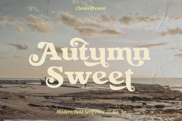 Autumn Sweet: A Serif Font for Elegant Editorial Design