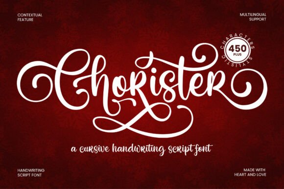 Chorister: A Script Font for Campaigns That Speak with Elegance