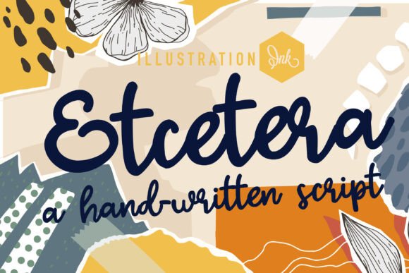 Etcetera: A Handcrafted Script for Real Branding Projects