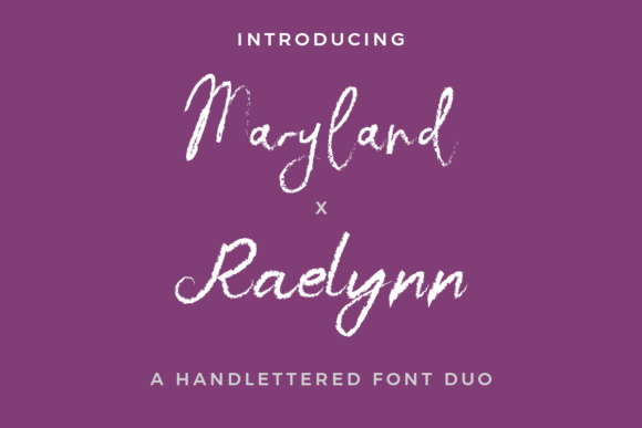 Font Power for Digital Marketing: Maryland X Raelynn Duo