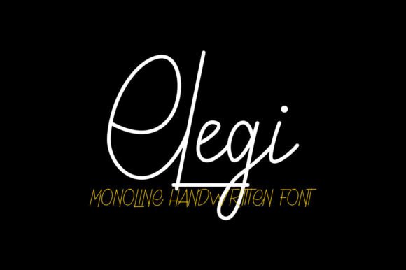 Font That Elevates Your Brand: Elegi for Small Business