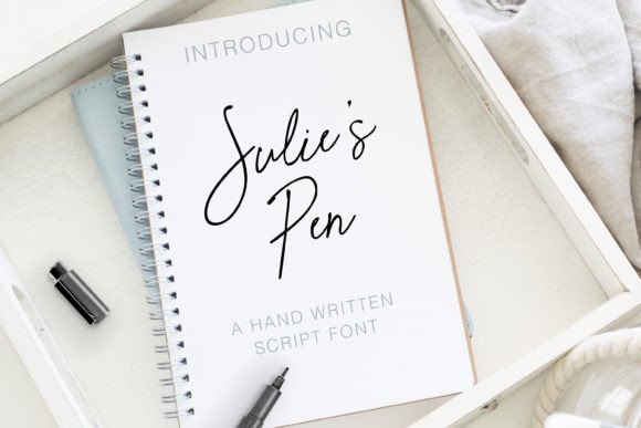 Julie s Pen: A Script Font That Breathes Life Into Your Creations