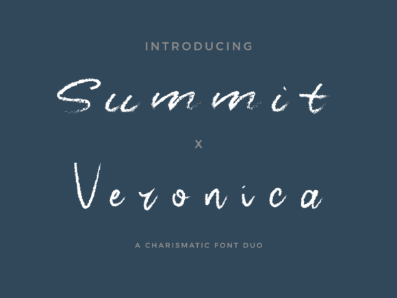 Summit X Veronica Duo: A Font Pair for Editorial Excellence