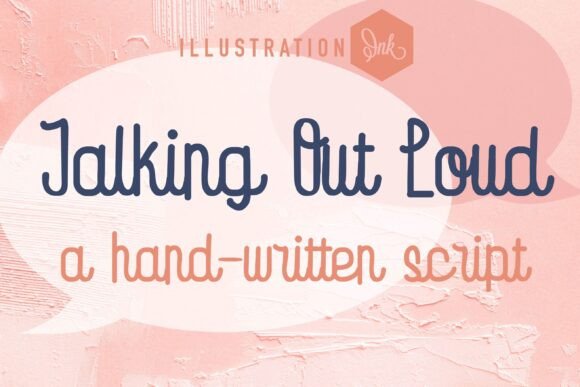 Talking out Loud: A Font for Crafters Who Value Style and Substance
