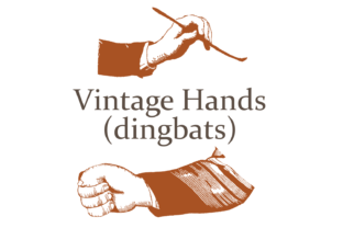 Vintage Hands: A Timeless Font for Modern Editorial Design