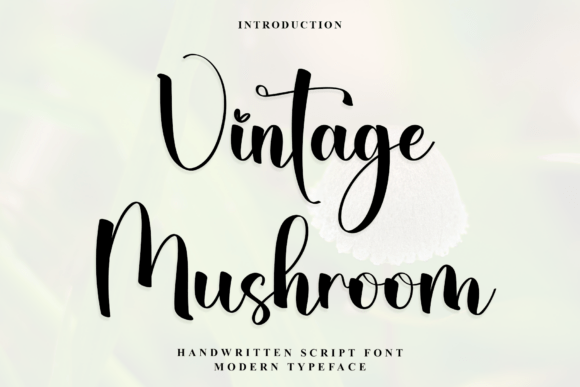 Vintage Mushroom