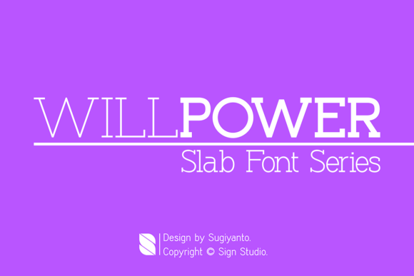 Willpower: A Clean Slab Serif for Web Design