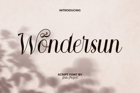 Wondersun: The Serif Font That Elevates Your Campaigns