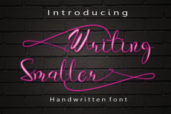 Writing Smaller: A Script Font for Modern Branding