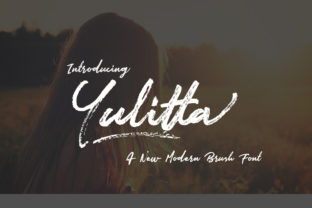 Yulitta: A Modern Handwritten Typeface for Web Design